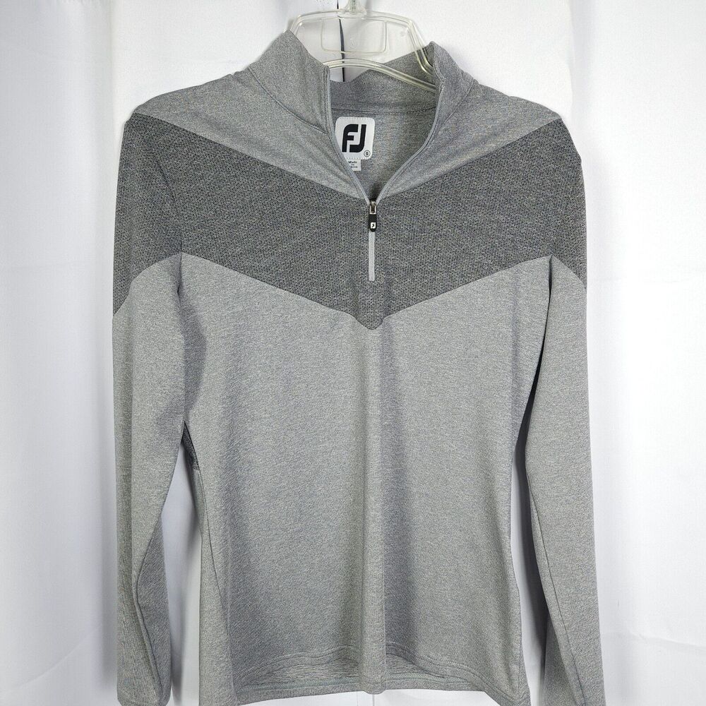 FootJoy‎ Gray Engineered Jersey Sweatshirt Top Womens Small